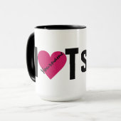 Zollrechtliche Tasse "HOT STUFF" (Vorderseite Links)