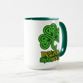 Zollrechtliche Tasse Irlands - Stil wählen (VorderseiteRechts)