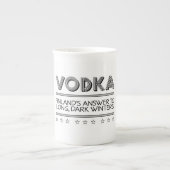Zollrechtliche Tasse VODKA (Vorderseite)