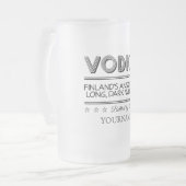 Zollrechtliche Tasse VODKA (Vorderseite Links)