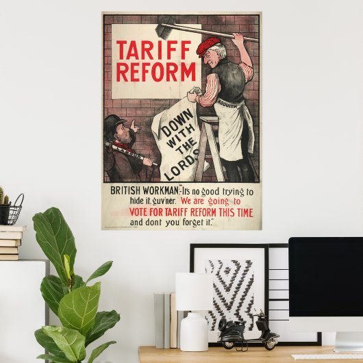 Zollreform Poster (Heimbüro)