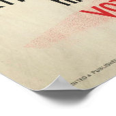 Zollreform Poster (Ecke)