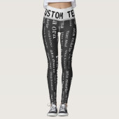 ZOLLREICHE Leggings Neuseelands (Vorderseite)