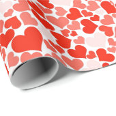 ZOLLREICHES HERZEN-Wrapper Geschenkpapier (Rolleneckpunkt)