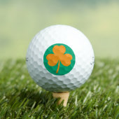 Zollsatz für irisches Kleeblatt Golfball (Insitu T-Shirt)