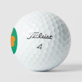 Zollsatz für irisches Kleeblatt Golfball (Logo)