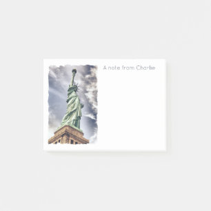 Zollscheine der Freiheitsstatue Post-it Klebezettel