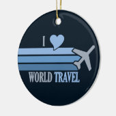 Zollschmuck für World Travel Keramikornament (Links)