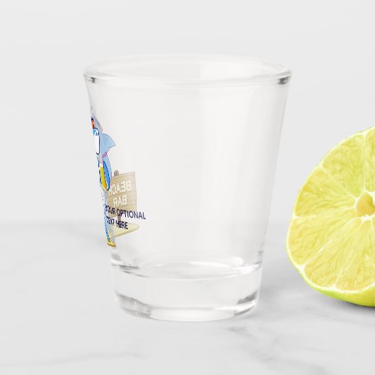 Zollschnabelglas von Funny Shark Schnapsglas (Rechts)