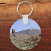 Zollspezifische Schlüsselkette El Teide Schlüsselanhänger (Vorderseite)