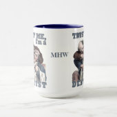 Zollspezifische Tasse von DENTIST-Spaß für Monogra (Zentrum)