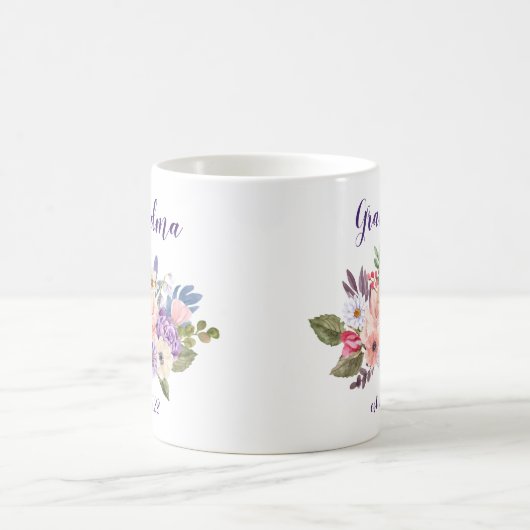 ZOLLSTÄNDIGES Oma Datum - Erstmaliges Oma Kaffeetasse (Mittel)