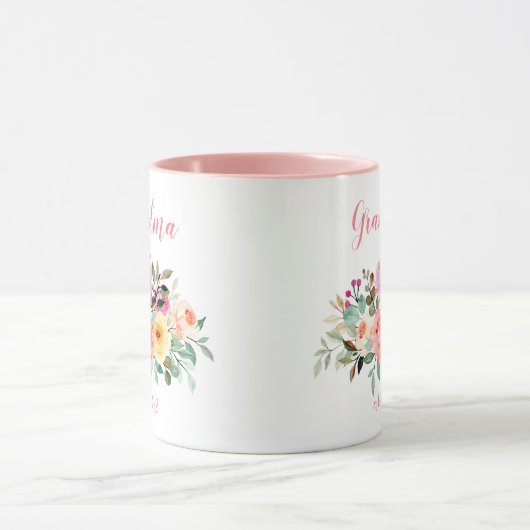 ZOLLSTÄNDIGES Oma Datum - Erstmaliges Oma Tasse (Zentrum)