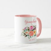 ZOLLSTÄNDIGES Oma Datum - Erstmaliges Oma Tasse (VorderseiteRechts)