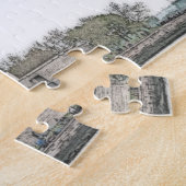 Zollstatue der Freiheit - New York City Puzzle (Seite)