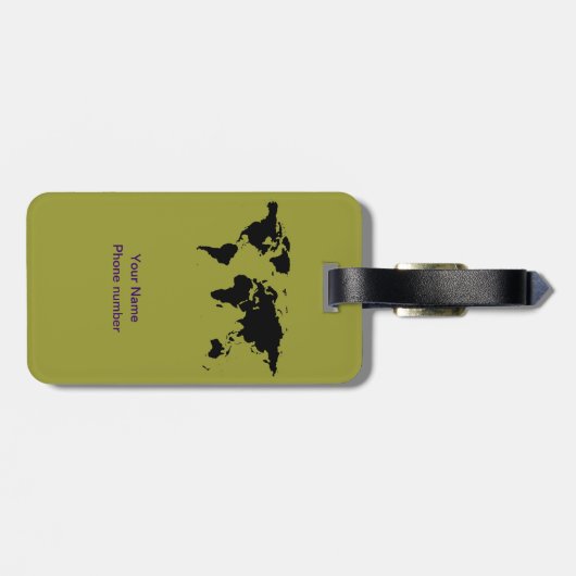 Zolltarif Gepäckanhänger (Rückseite horizontal)