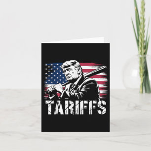 Zolltarife Trump US Flag Power Funny Tess Karte