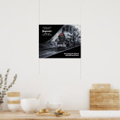 Zolltarifliche Bahnausleihung Nr. 60 Zugplakat Poster (Küche)