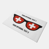 Zolltür-Matten von Swiss Shades Fußmatte (Schrägansicht)