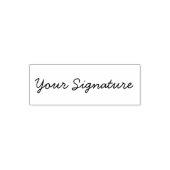 Zollunterschrift Permastempel (Design)