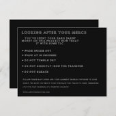 Zollverordnung für Herrn Orkon Einladung (Vorne/Hinten)