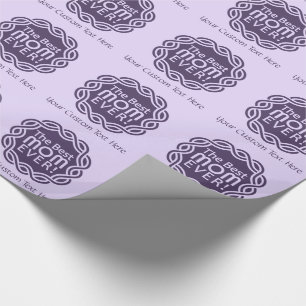 Zollverpackungspapier BEST MAMA Geschenkpapier