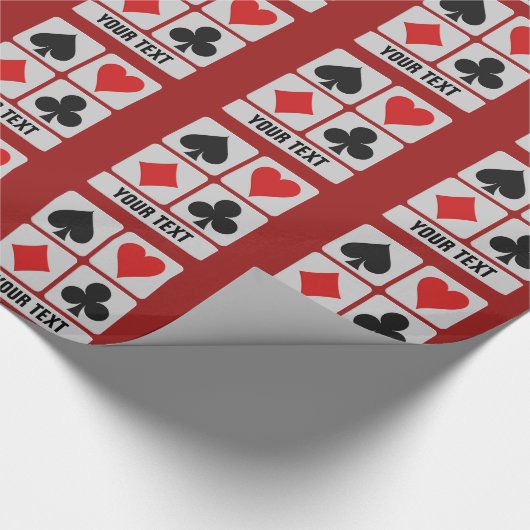 Zollverpackungspapier für den Kartenspieler Geschenkpapier (Ecke)