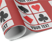 Zollverpackungspapier für den Kartenspieler Geschenkpapier (Rolleneckpunkt)