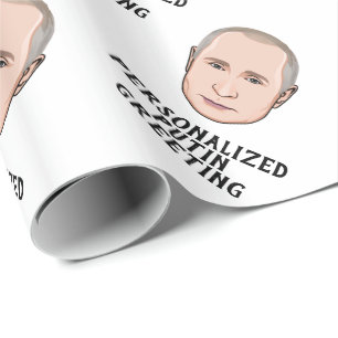 ZOLLVLADIMIR PUTIN GESCHENKPAPIER