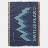 Zollwerfer der SCHWEIZ Decke (Vorderseite Vertikal)