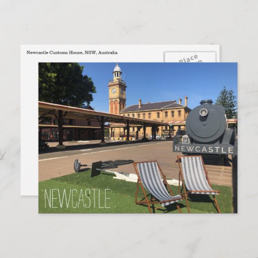 Zollzug Postkarte (Vorne/Hinten)