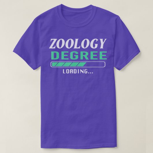 Zology Degree Ladung für zukünftige Zoologen T-Shirt (Design vorne)