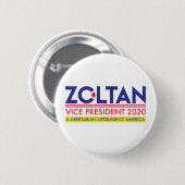 Zoltan Istvan VP 2020 Button (Vorne & Hinten)