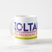 Zoltan Istvan VP 2020 Kaffeetasse (Vorderseite Links)
