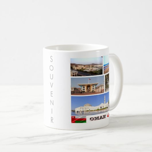 zOM006 i Liebe OMAN Mosaik, Asien, Kaffeetasse (VorderseiteRechts)