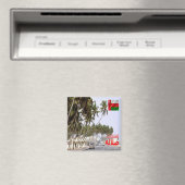 zOM007 SALALAH, Oman, Asien, Kühlschrank Magnet (In Situ (Geschirrspüler))