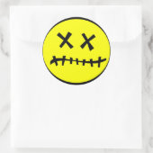 ZOM-B-Aufkleber Runder Aufkleber (Tasche)