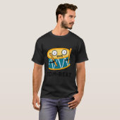 Zom-Beat Funny Zombie Drum Pun T-Shirt (Vorne ganz)