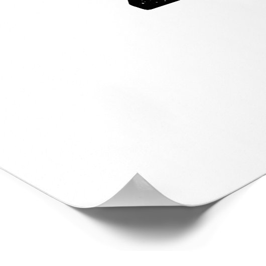 Zom-bee Funny Halloween Zombie Bee Pun Poster (Ecke)