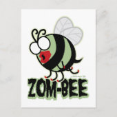Zom-Bee Postkarte (Vorderseite)