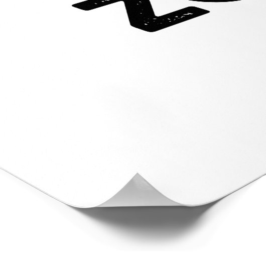 Zom-Beet Funny Halloween Zombie Beet Pun Poster (Ecke)