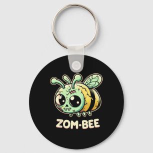Zom-Biene Adoritable Creepy Zombie Bee Cartoon Hal Schlüsselanhänger