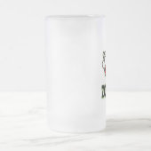 Zom-Biene Mattglas Bierglas (Mittel)