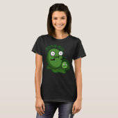 Zom-Big Zom-Small Funny Halloween Zombie Pun T-Shirt (Vorne ganz)