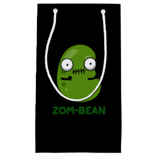 Zom-Bohnen Funny Halloween Zombie Bean Pun Dark BG Kleine Geschenktüte