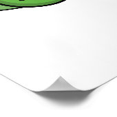 Zom breed Funny Halloween Zombie Breed Pun Poster (Ecke)