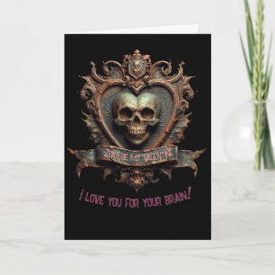 Zom ist mein Valentine Karte