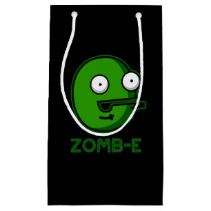 Zomb-E Funny Halloween Zombie Alphabet Pun Kleine Geschenktüte