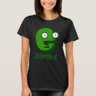 Zomb-E Funny Halloween Zombie Alphabet Pun T-Shirt