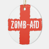 Zomb-HILFE Keramikornament (Links)